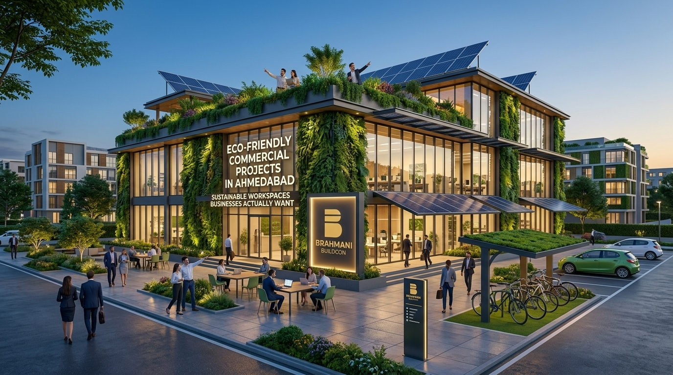 Eco-friendly commercial project in Ahmedabad