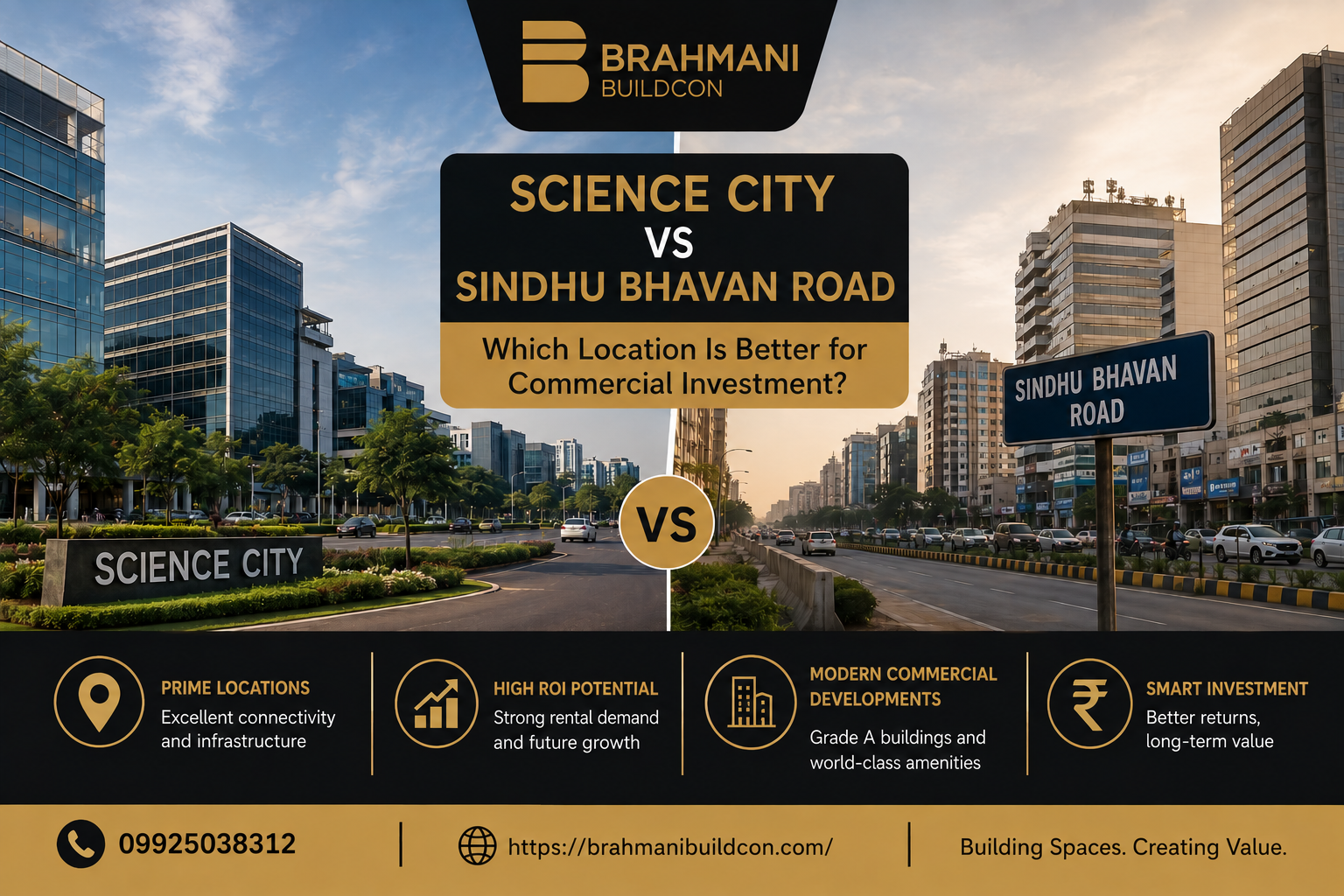 Science City vs Sindhu Bhavan Road